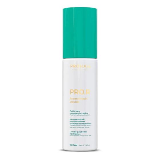 Imagem de Queratina Líquida Reconstrução Instantânea PRO.R 200ml Prohall Professional