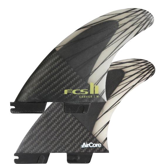 Imagem de Quilhas Triquilha FCS 2 Essential Carver PCore Carbon Large