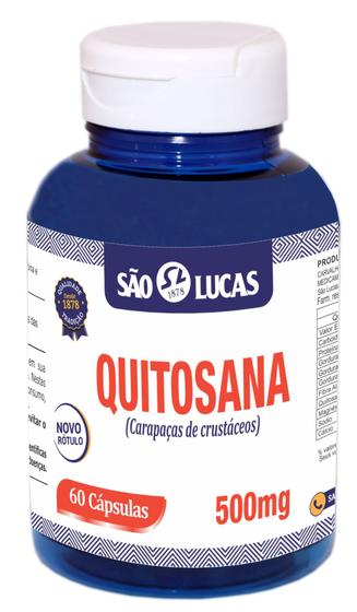 Imagem de QUITOSANA 500MG 60cap São Lucas