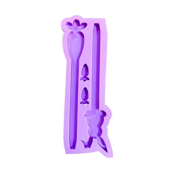 Imagem de R338 Molde de silicone caneta páscoa resina decoração