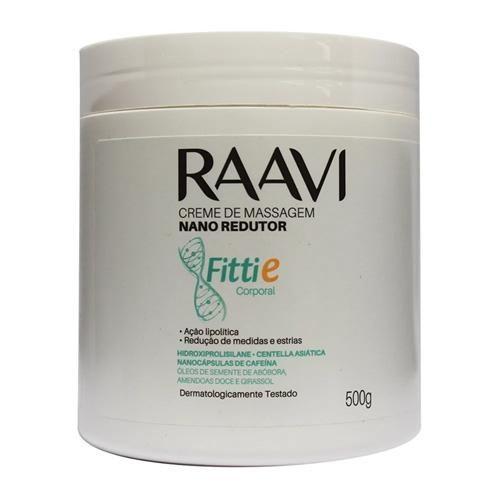 Imagem de Raavi Creme de Massagem Fittie Nano Redutor 500g