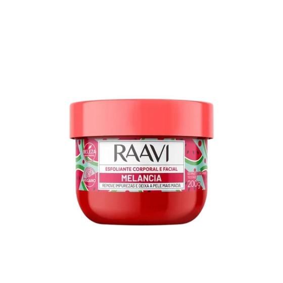 Imagem de Raavi Creme Esfoliante Corporal e Facial Melancia 200g