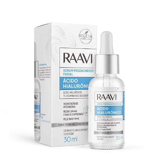 Imagem de Raavi Sérum Preenchedor Facial Ácido Hialurôico 30ml