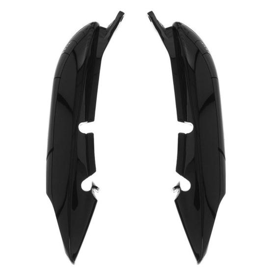 Imagem de Rabeta Traseira Moto Fan 125 2005 2006 2007 2008 Preto Carenagem 2 Peças Modelo Original Pro Tork