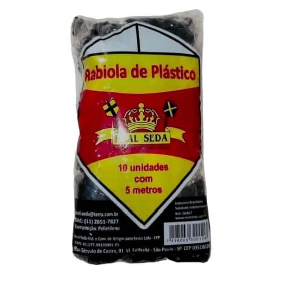 Imagem de Rabiola Plástica Para Pipa Real Seda - Pacote Com 50 Unidades De 5m