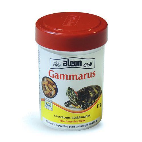 Imagem de Ração Alcon Club Gammarus Tartarugas Aquáticas sabor Crustáceos Desidratados 11g