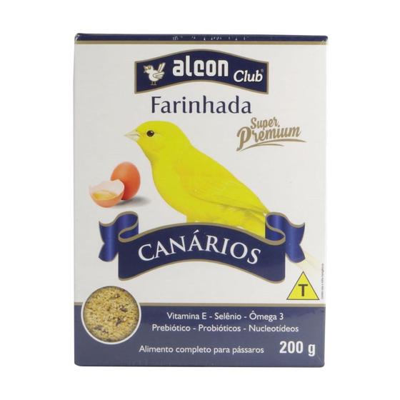 Imagem de Ração Alcon Farinhada c/ Ovos Canário Super Premium 200g