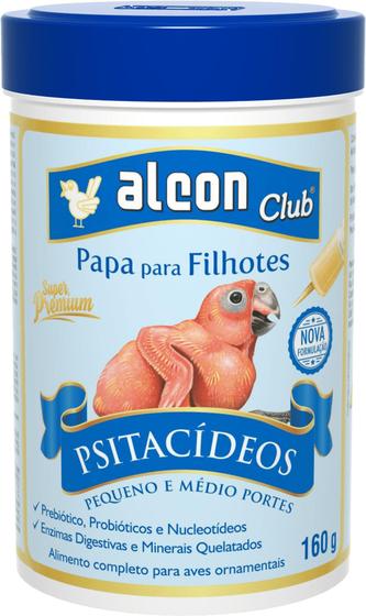 Imagem de Ração Alcon Papa Para Filhotes Psitacídeos 160g