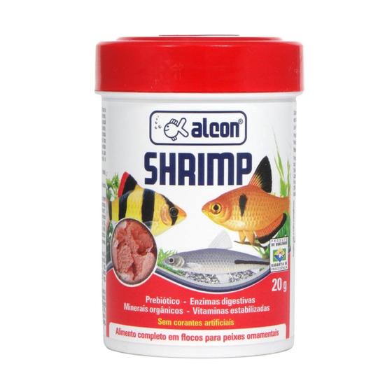 Imagem de Ração Alcon Shrimp Flocos 20g