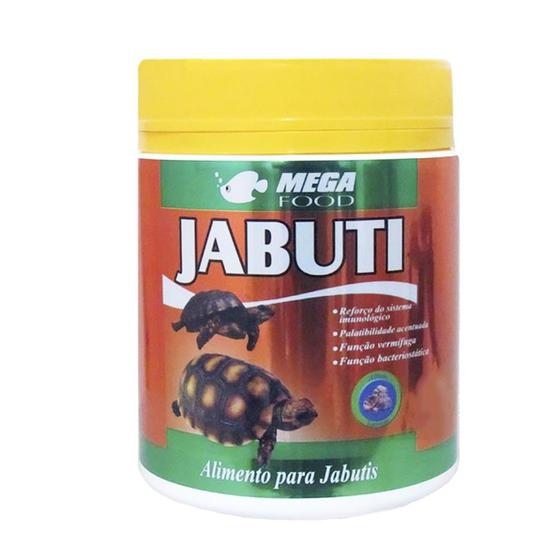 Imagem de Ração Alimento Para Jabuti Com Alho 70g - Mega Food