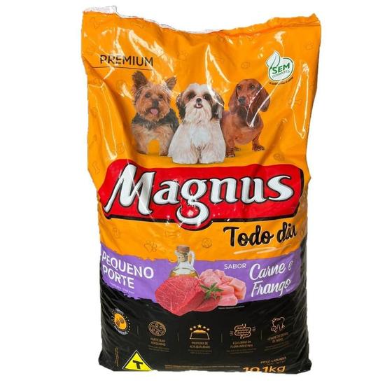 Imagem de Ração Alimento Premium Porte Peq Adulto 10 Kg Adimax Magnus