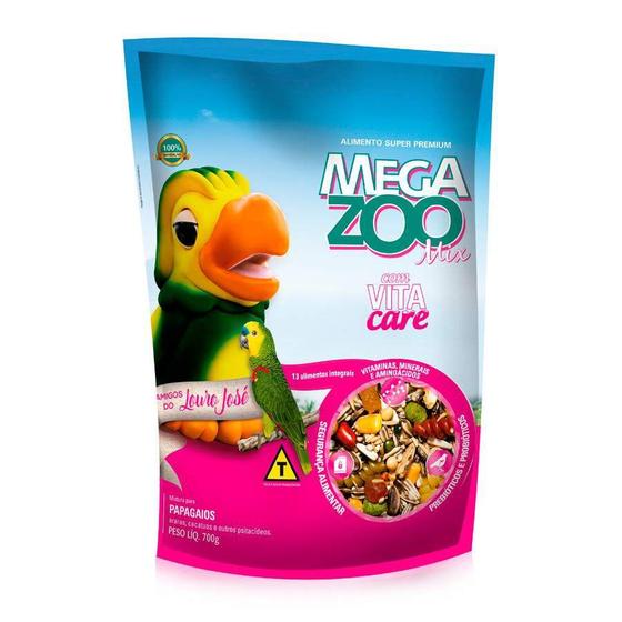 Imagem de Ração Amigos do Louro José Megazoo para Papagaio Mix 700g