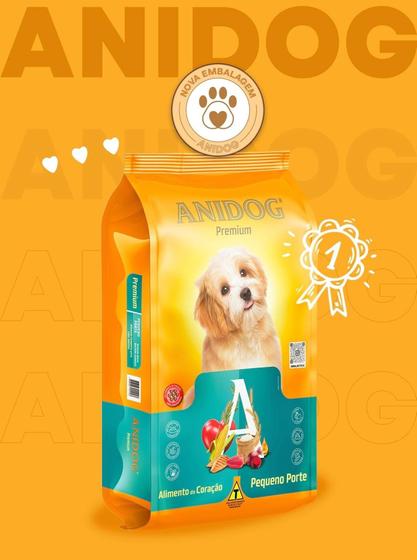 Imagem de Raçao Anidog Adulto Pequeno Porte Natural Premium  10KG - ANIMALL