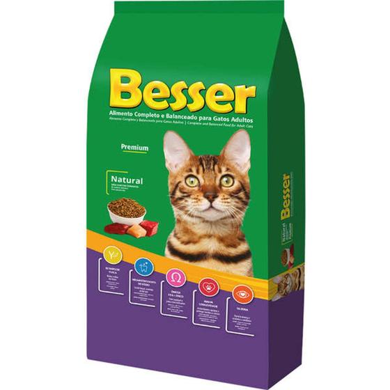 ração besser gato adulto premium 10,1kg - VB ALIMENTOS Menor preço em ração besser gato adulto premium 10,1kg - VB ALIMENTOS