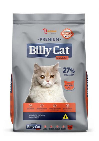 Imagem de Ração  Billy Cat Select Salmão 15Kg - Alimento Premium