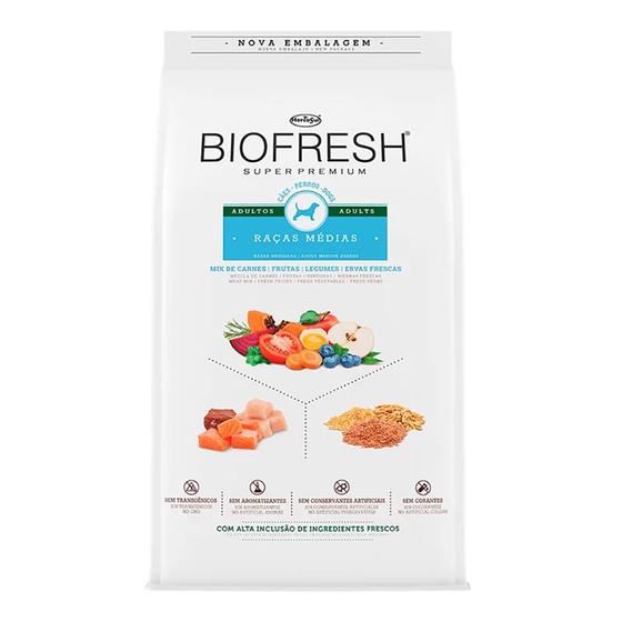 Ração Biofresh Cães Adultos Raças Médias  10,1Kg é boa?