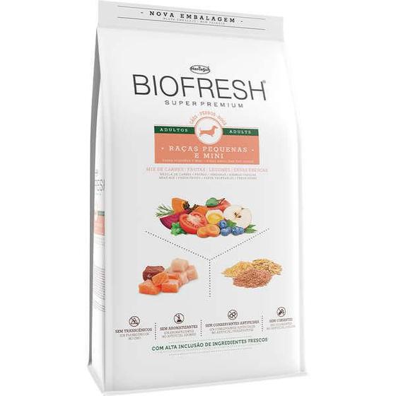 Ração Biofresh Cães Adultos Raças Pequenas E Mini 10,1Kg é boa?