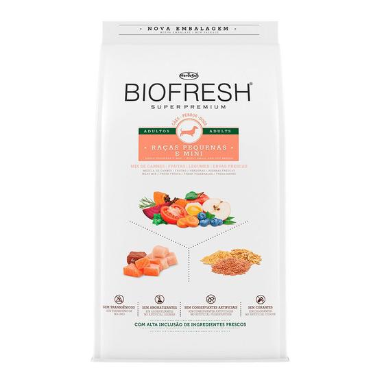 Ração Biofresh Cães Adultos Raças Pequenas e Mini - 10,1kg é boa?