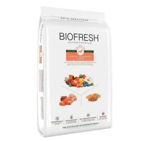 Ração Biofresh Cães Adultos Raças Pequenas e Minis 10,1 kg - Ração Seca ...