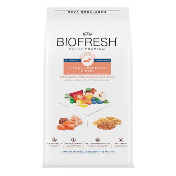 Imagem de Ração Biofresh Cães Filhotes Pequenos Super Premium Natural 3Kg