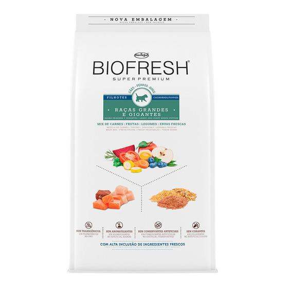 Ração Biofresh Cães Filhotes Raças Grandes e Gigantes  10,1Kg é boa?