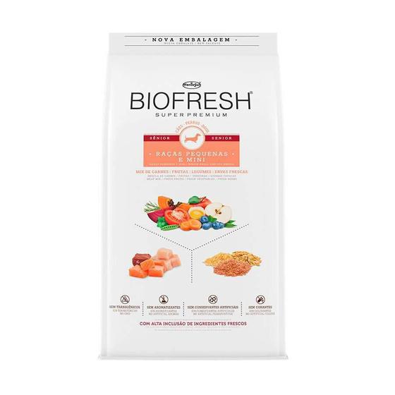 Ração Biofresh Cão Sênior Porte Mini e Pequeno Sabor Mix de Carnes 10,1KG Menor preço em Ração Biofresh Cão Sênior Porte Mini e Pequeno Sabor Mix de Carnes 10,1KG