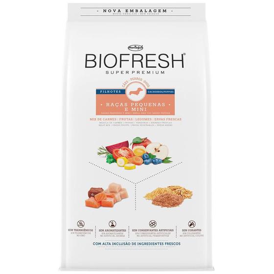 Imagem de Ração Biofresh Filhotes Raças Pequenas E Minis 10,1Kg