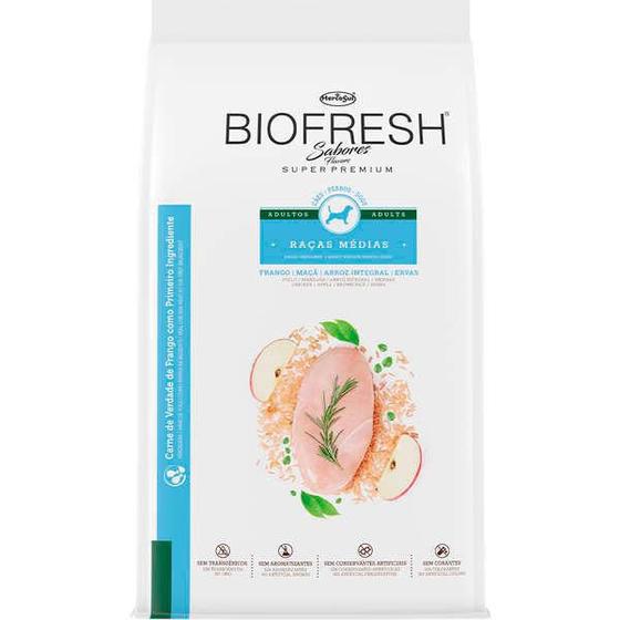 Imagem de Ração Biofresh Frango Cães Adultos Raças Médias 10,1Kg