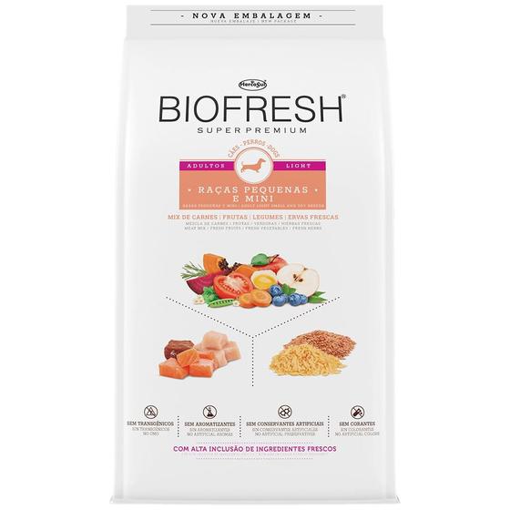 Ração Biofresh LIGHT Raças Pequenas e Mini 10,1KG Menor preço em Ração Biofresh LIGHT Raças Pequenas e Mini 10,1KG