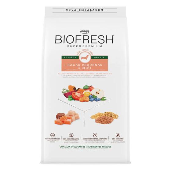 Ração Biofresh Super Premium Adultos Raças Pequenas e Mini 10kg Menor preço em Ração Biofresh Super Premium Adultos Raças Pequenas e Mini 10kg