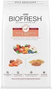 Ração Biofresh Super Premium Senior Raças Pequenas e Mini 10.1kg Menor preço em Ração Biofresh Super Premium Senior Raças Pequenas e Mini 10.1kg