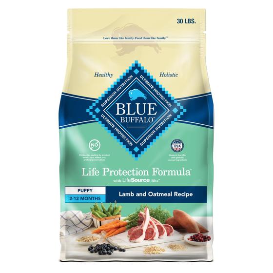 Imagem de Ração Blue Buffalo Life Protection Puppy Lamb para Cães Filhotes - 13,6 kg