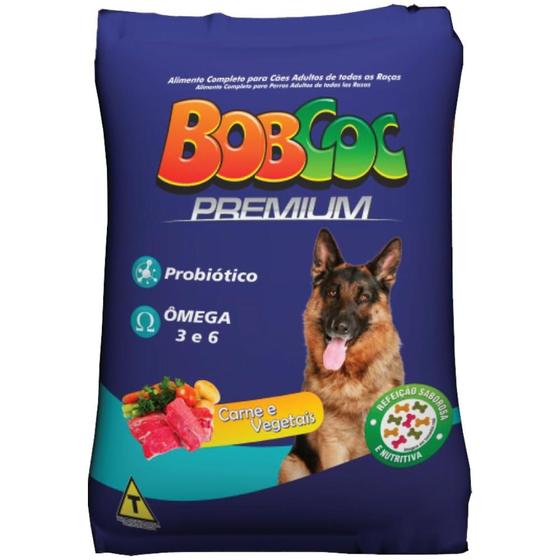 Imagem de Ração BOBCOC Premium Carne e Vegetais Pacote 7 kg