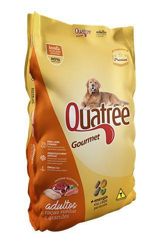Ração Cachorro Quatree Gourmet Adultos Médias Grandes 15 Kg Menor preço em Ração Cachorro Quatree Gourmet Adultos Médias Grandes 15 Kg