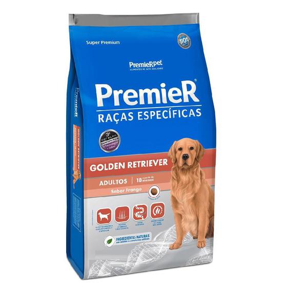 Ração Cães Premier Ad Raças Especificas Golden Retriver 12Kg Menor preço em Ração Cães Premier Ad Raças Especificas Golden Retriver 12Kg