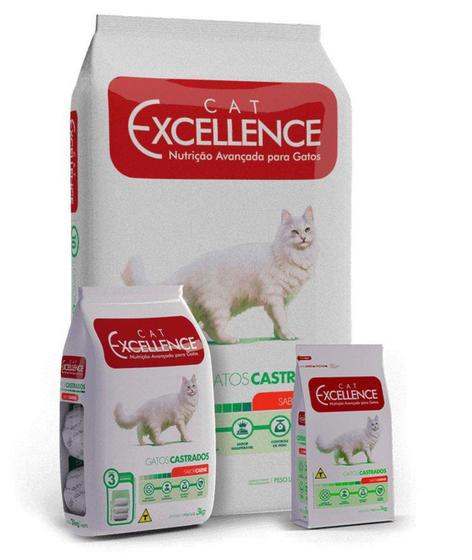 Imagem de Ração Cat Excellence Castrado Carne 10,1 Kg