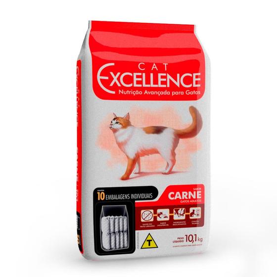 Imagem de Ração Cat Excellence para Gatos Adultos Carne - Selecta