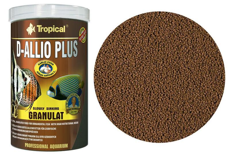 Imagem de Ração D-allio Plus Granutat Tropical 60g D Allio Ornamentais