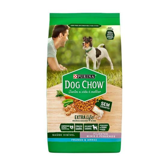 Imagem de Ração Dog Chow Filhotes de Raças Pequenas Frango e Arroz - 1kg