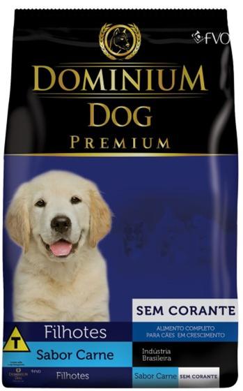 Imagem de Ração Dominium Dog Premium Filhotes - Carne - 15kg