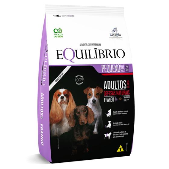 Imagem de Ração Equilíbrio para Cães Adultos  Porte Pequeno Frango 2,5kg