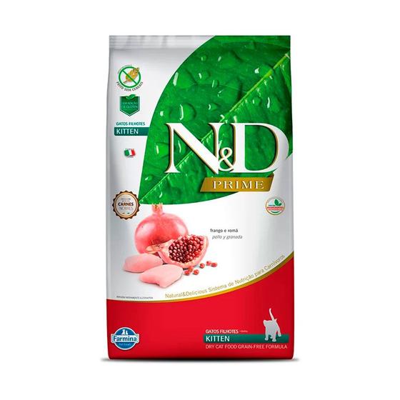 Ração Farmina N&D Prime Gatos Filhotes Frango 7,5kg Menor preço em Ração Farmina N&D Prime Gatos Filhotes Frango 7,5kg