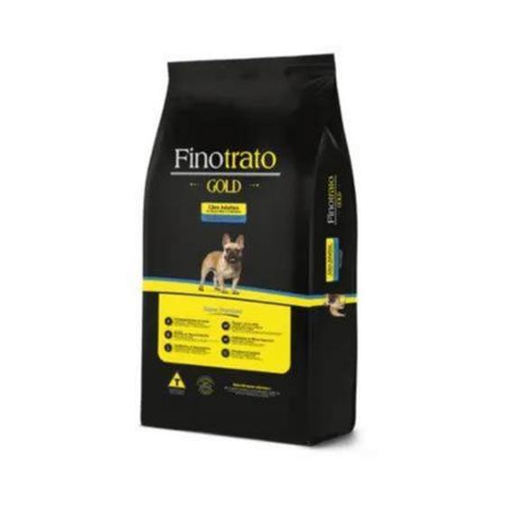 Imagem de Ração Finotrato Gold Cães Adultos Raças Pequenas e Médias Frango/Carne 3kg - VB ALIMENTOS