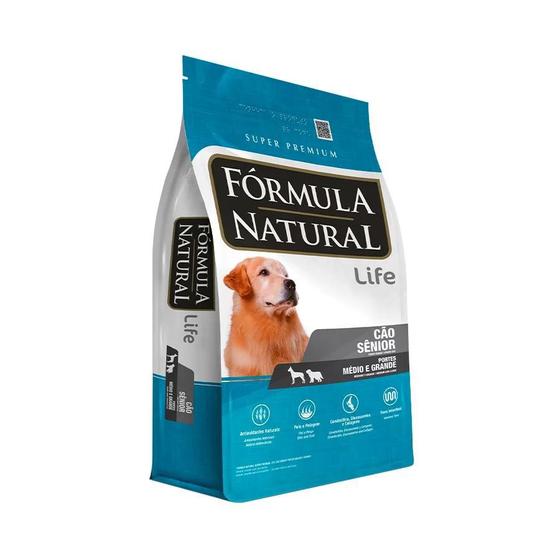 Imagem de Ração Fórmula Natural Cães Sênior Raças Média e Grande 15kg