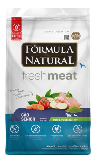 Imagem de Ração Fórmula Natural Fresh Meat Cão Sênior Portes Mini e Pequeno Sabor Frango 2,5Kg