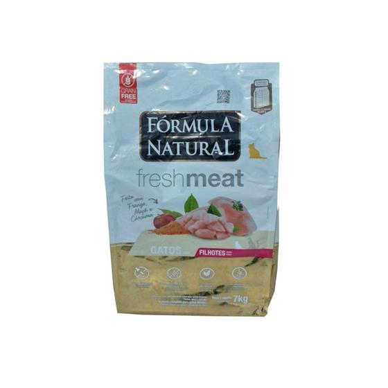 Imagem de Ração Fórmula Natural Fresh Meat  Gato Filhote 7Kg - Adimax