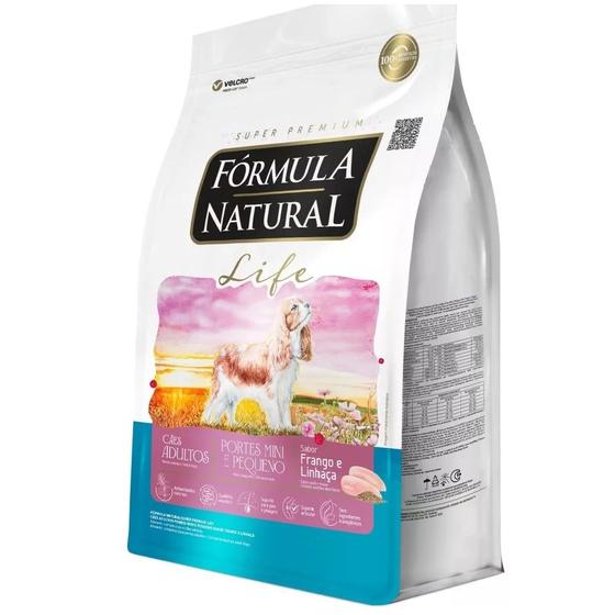 Imagem de Ração Fórmula Natural Life Cães Adultos Mini e Pequeno 15kg