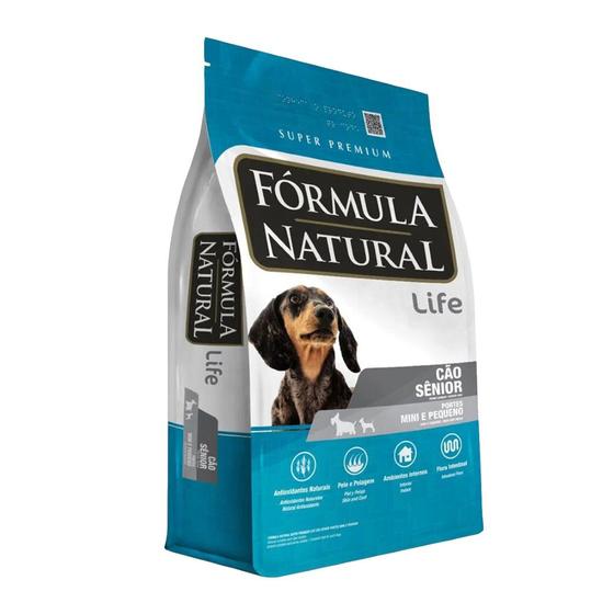 Imagem de Ração Fórmula Natural Life Cães Sênior Pequeno 1 Kg