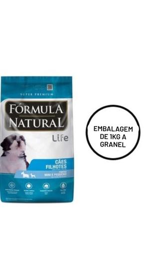 Imagem de Ração Formula Natural Life para Cães Filhotes de Porte Mini e Pequeno 1KG (A GRANEL)