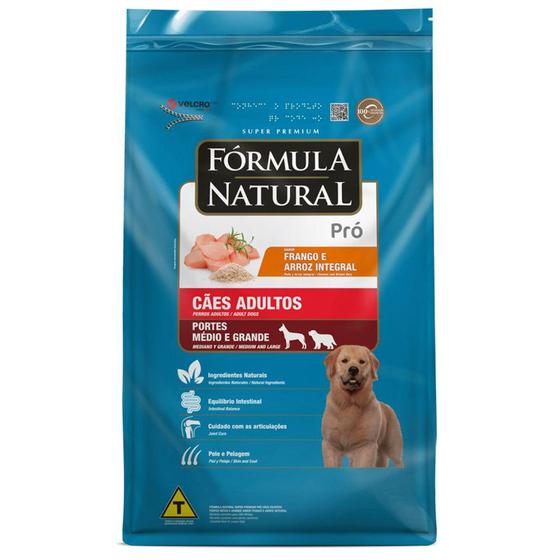 Ração Fórmula Natural Pró Cães Adultos Raças Méd/Grande 20kg - Formula Natural Menor preço em Ração Fórmula Natural Pró Cães Adultos Raças Méd/Grande 20kg - Formula Natural